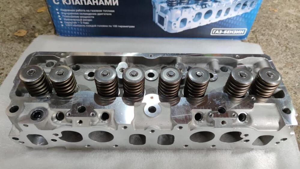 Головка блока УМЗ 4216.4213 с клапанами TKG-1003010-67 TANAKI Головка блока УМЗ 4216.4213 с клапанами TKG-1003010-67 TANAKI