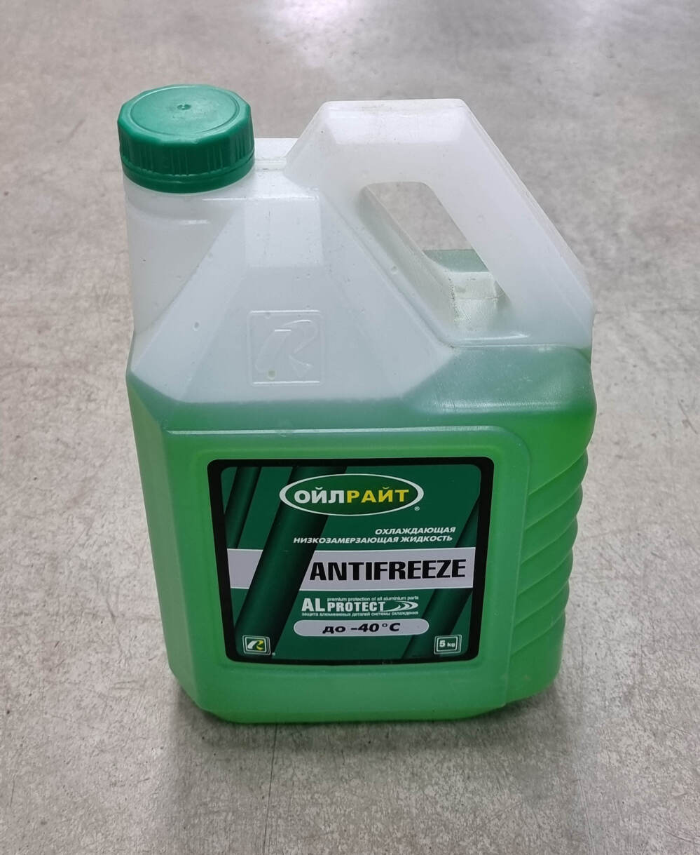 Антифриз 5кг зеленый G-11 (-40С) Антифриз 5кг зеленый G-11 (-40С)