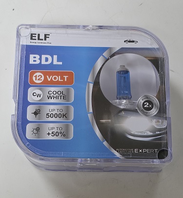 Автолампа 12 v Н7 55w ELF Pх26d комплект +50% COOL WHITE белый свет Автолампа 12 v Н7 55w ELF Pх26d комплект +50% COOL WHITE белый свет