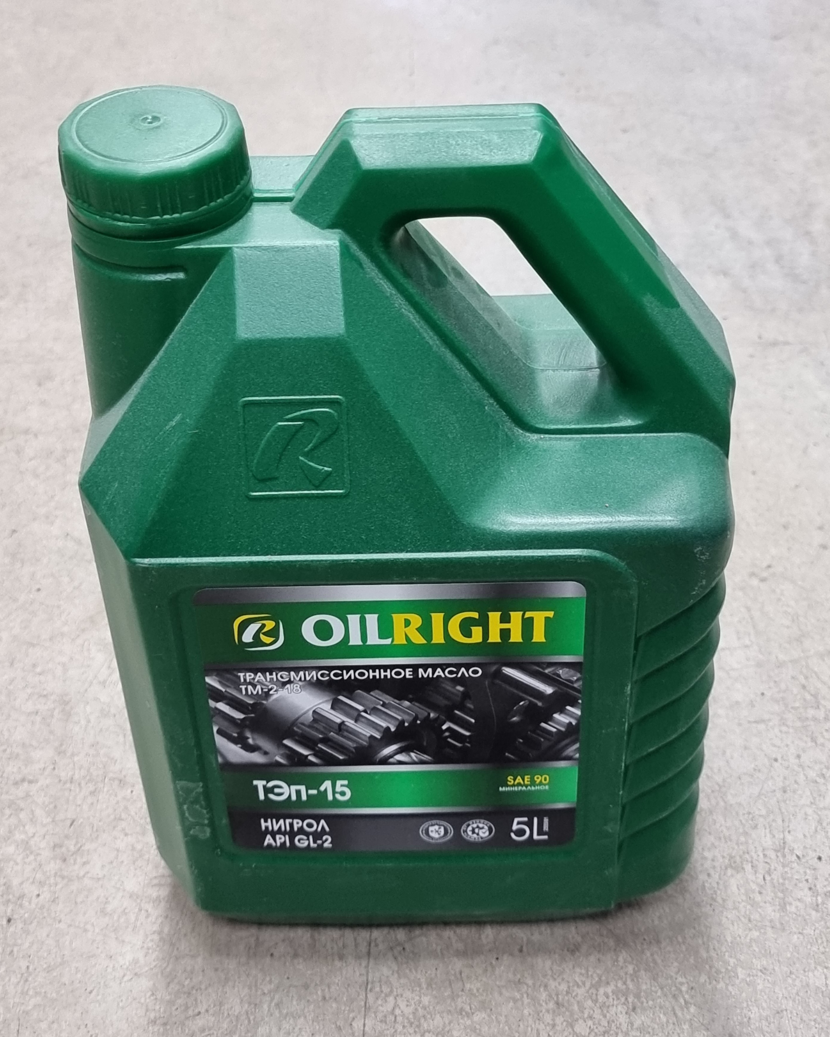 М.Трансмиссионное ТЭП-15 (нигрол) 5л OIL RIGHT М.Трансмиссионное ТЭП-15 (нигрол) 5л OIL RIGHT