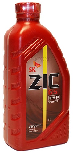 М.Трансмиссионное G5 GL-5 80W90 1л ZIC М.Трансмиссионное G5 GL-5 80W90 1л ZIC