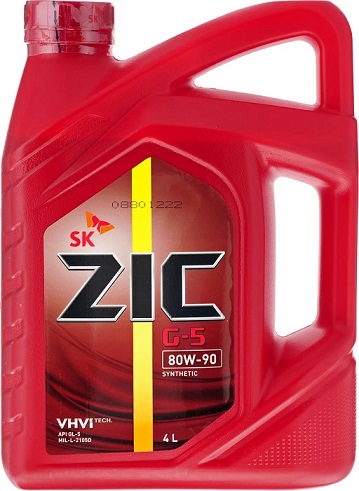 �.��������������� G5 GL-5 80W90 4� ZIC