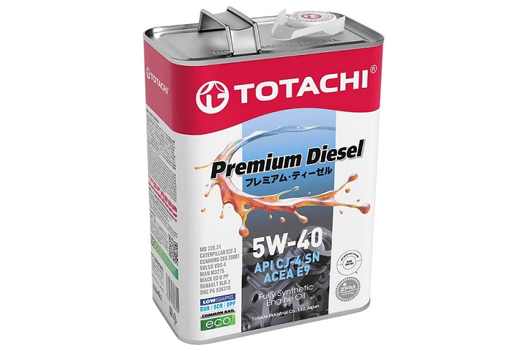 �.�������� TOTACHI Premium Diesel Fully Synthetic 5W-40 6�