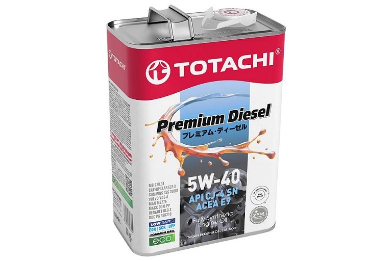 �.�������� TOTACHI Premium Diesel Fully Synthetic 5W-40 6�